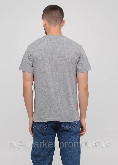 Футболка сіра чоловіча з коротким рукавом Stedman CLASSIC-T(ST2000-GYH) Київ - фото 2
