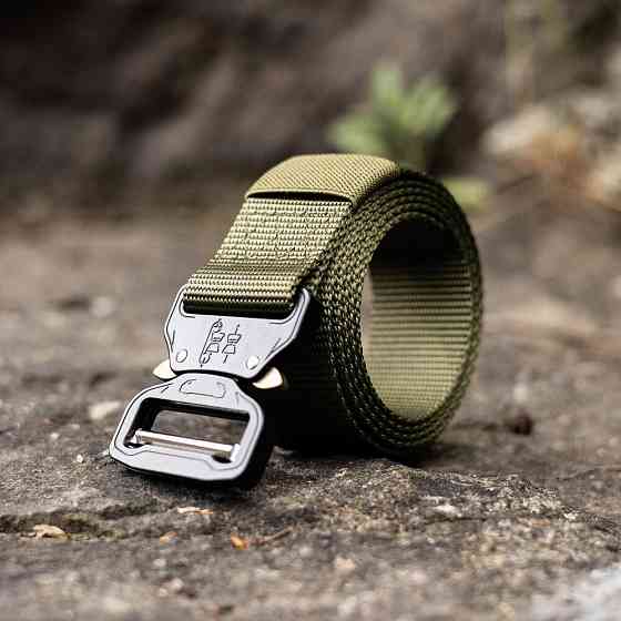 Ремінь тактичний метал В2 Хакі Київ