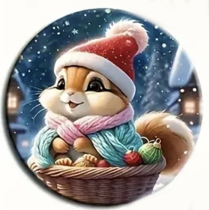 Різдвяна підставка для чашки 1 шт Білченя Смела - изображение 1