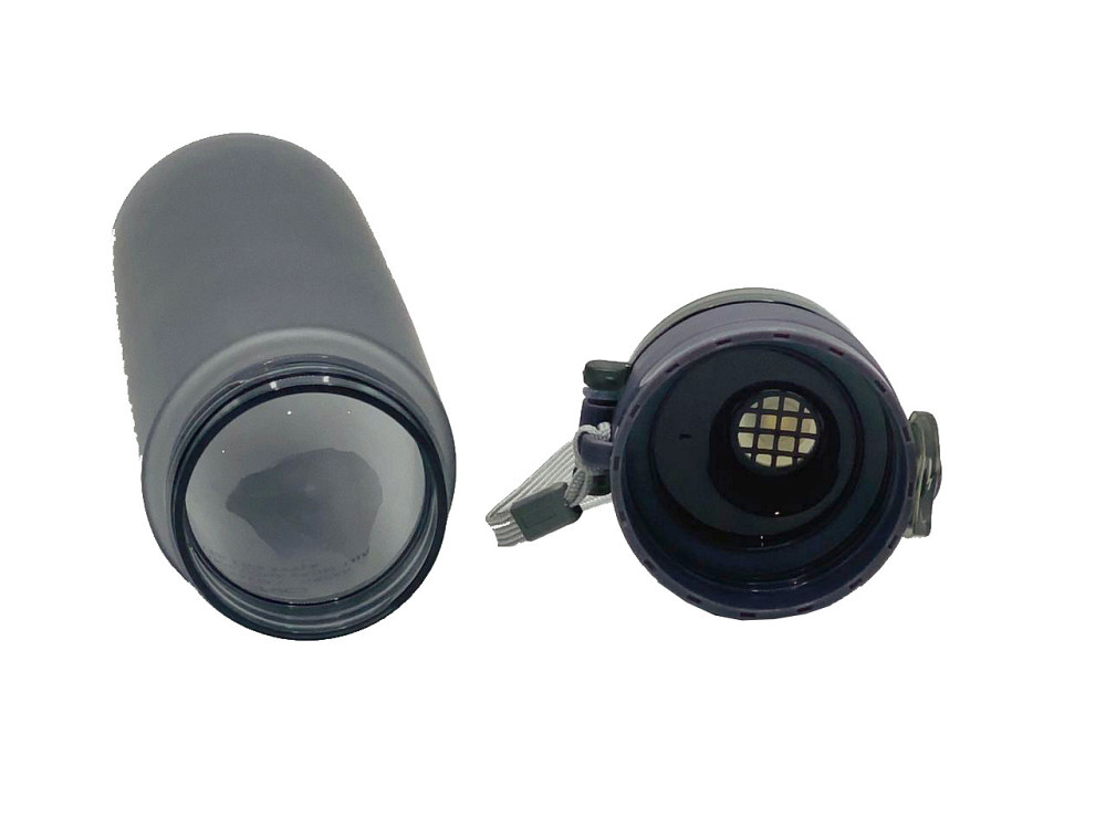 Пляшка для води CASNO 650 мл KXN-1157 Сіра Луцьк - фото 6