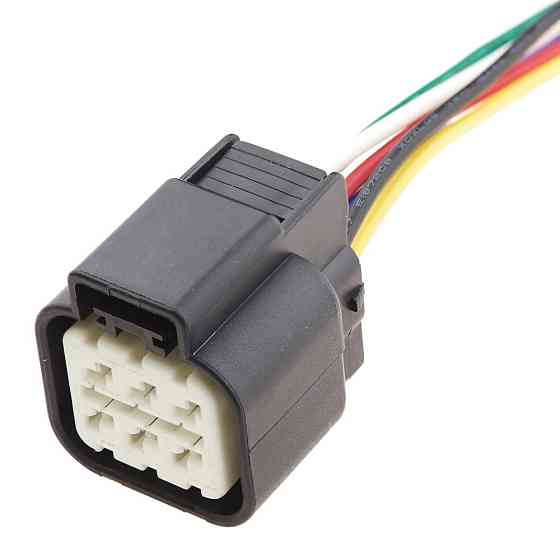 Роз'єм конектор с проводом, 6-кон., PK505-06027, KUM Корея універс., Моторний відсік, Hyundai, Kia Київ