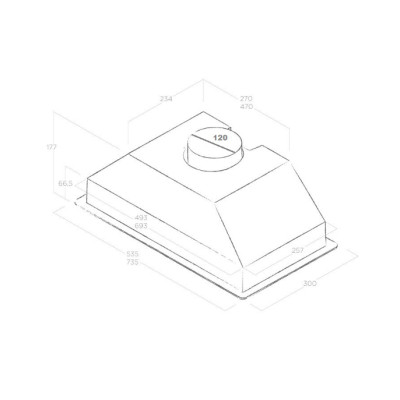 Вытяжка кухонная Elica CT17 C WH/A/52 Винница - изображение 8