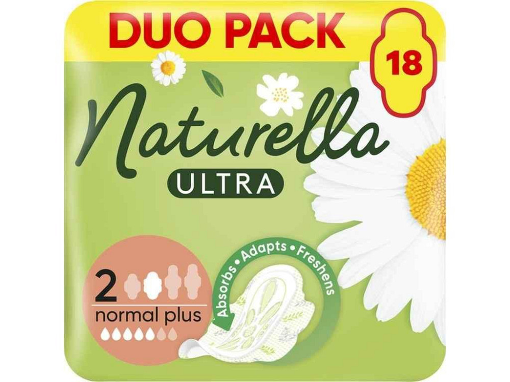 Прокладки гігієнічні Денні 5к. 18шт Ultra Normal Plus Duo ТМ NATURELLA Київ - фото 1