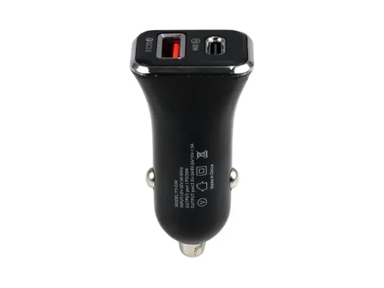 Зарядний пристрій 12В 3,0А 20Вт QC3.0 USBx1 Type-Cx1 YY-C04 Київ