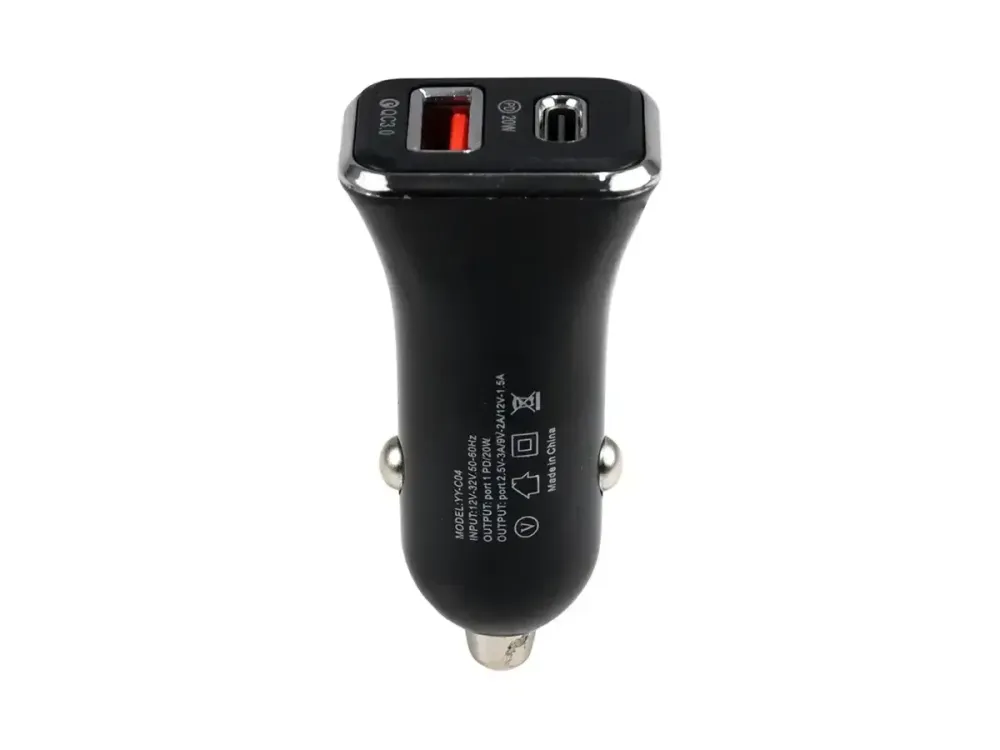 Зарядний пристрій 12В 3,0А 20Вт QC3.0 USBx1 Type-Cx1 YY-C04 Одеса - фото 4