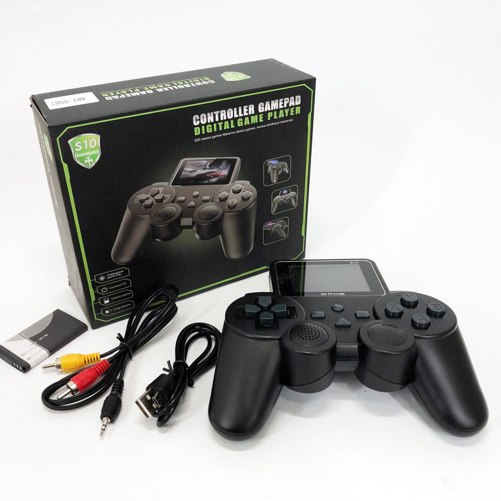 Портативна консоль з встановленими 1000 ігор S10, Консоль ігрова підключення SB-910 до телевізора Київ - фото 6