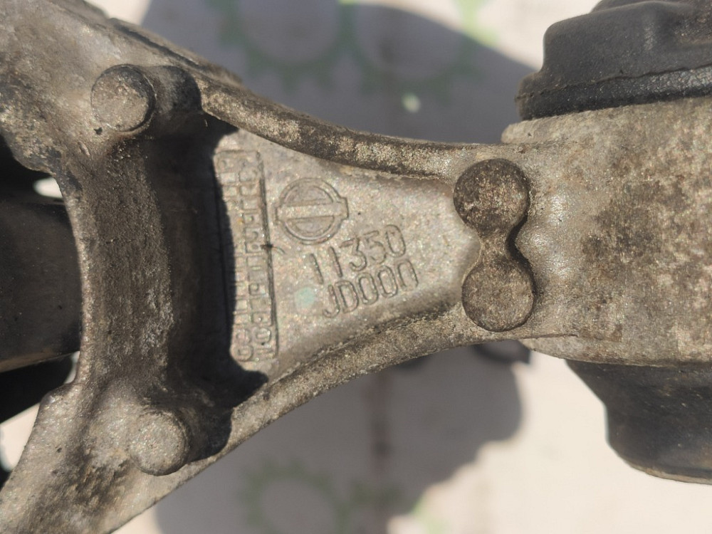 Подушка двигуна (опора) передня права Nissan Qashqai 1.5 dci 2007-2013 (11350JD000) Ковель - изображение 2