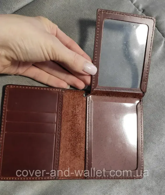 Обкладинка для посвідчення працівників СБП (служба безпеки президента) Київ - фото 7