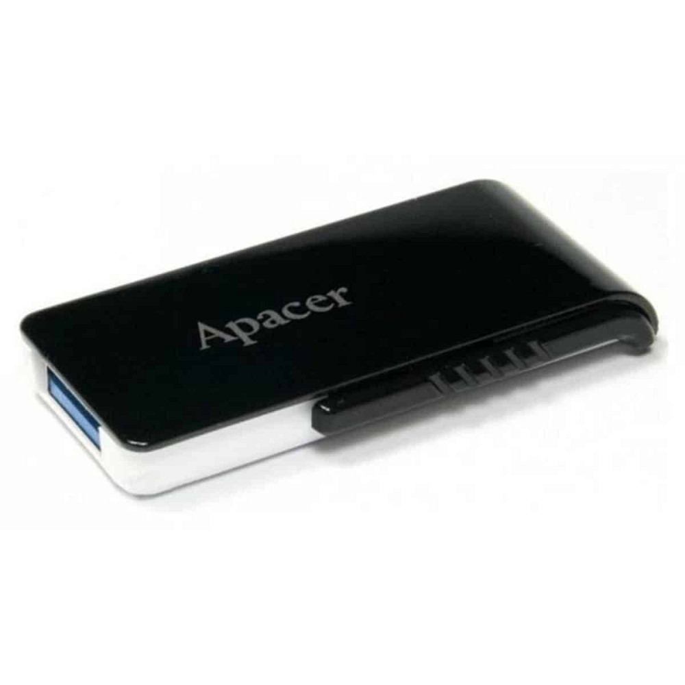 Flash Apacer USB 3.0 AH350 64Gb black Київ - фото 1