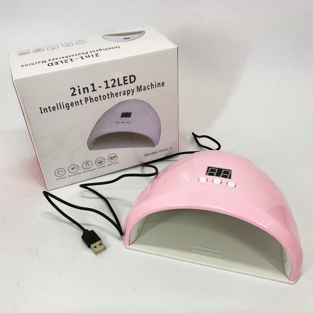 Професійна лампа для нігтів з таймером FD 258 36w, Професійні лампи для манікюру Сушка педикюру GZ-18 Львів - фото 10