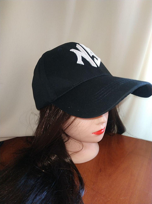 Бейсболка з вишивкою "NY" Чорний Харків - фото 1