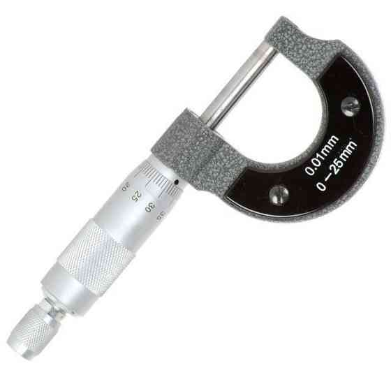 Мікрометр 0-25 мм INTERTOOL MT-3041 Київ