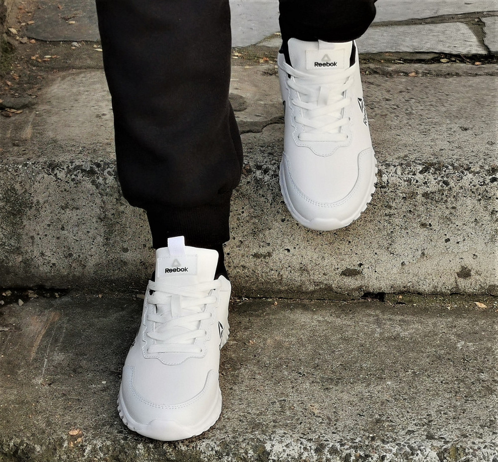 Кросівки Reebok Білі Рибок Шкіра Жіночі (розміри: 36,37,38,39) Дніпро - фото 6