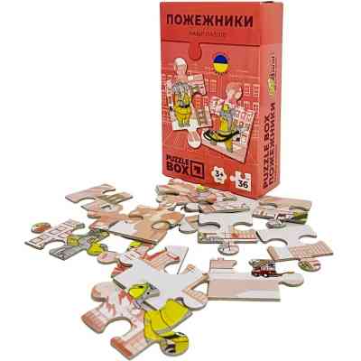 Пазл JoyBand набір Пожежники 36 елементів (PB04) Вінниця