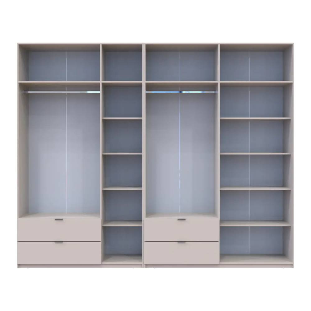 Шафа для одягу Doros Лукас Кашемір 3+4 ДСП 295х50х240 DRS-011717 (42005124) Львів - фото 5