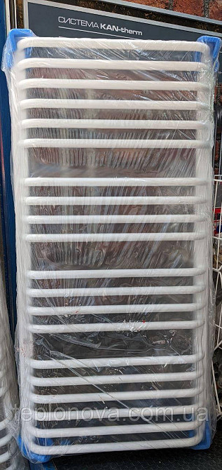 Водяной полотенцесушитель Белый 1160х560 Terma Alina Черновцы - изображение 2