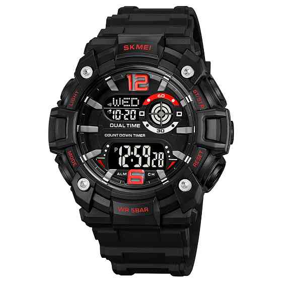 Skmei 2018RDBK Red-Black SBR Киев