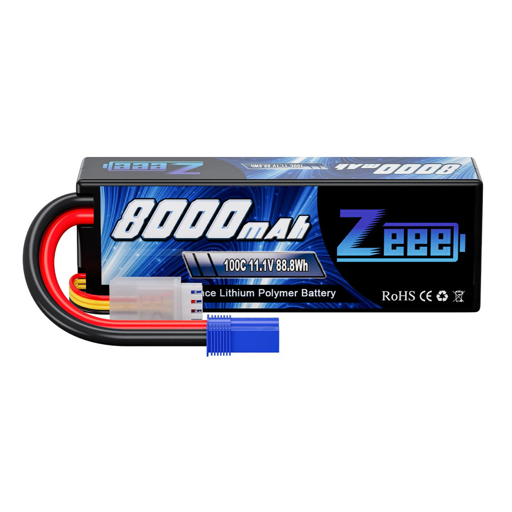 Акумулятор Zeee 11.1V 100C 8000mah 3S RC Li-po EC5 Київ - фото 1