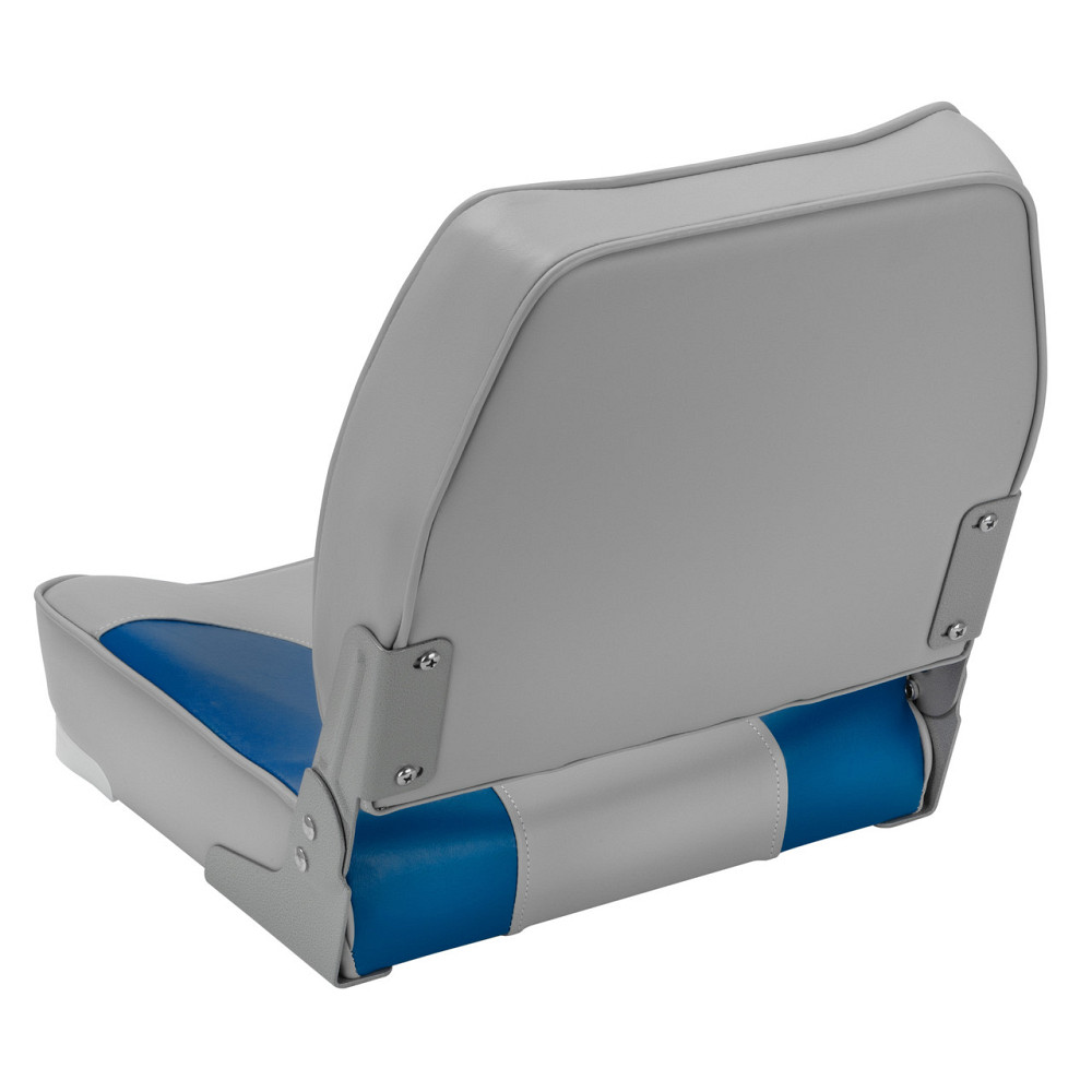 Сидіння складане сіро-синє 1001202 низька спинка Черкаси - фото 2