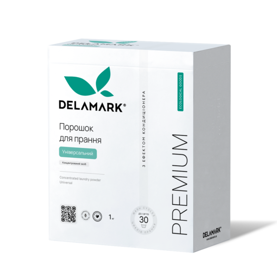 Пральний порошок Universal з ефектом кондиціонера DeLaMark 1 кг Винница