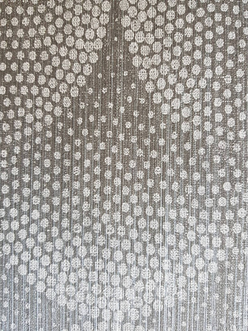 Обои виниловые на флизелине BN International 219743 Finesse геометрия круг полукруг точки серые на черном Киев - изображение 4