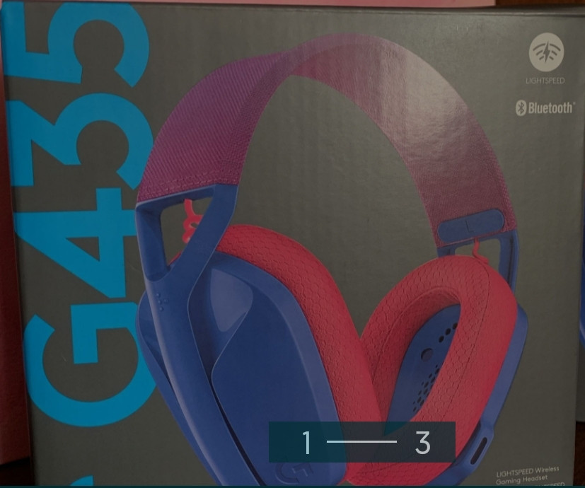 Наушники: Logitech G435 LIGHTSPEED Blue. Харьков - изображение 2