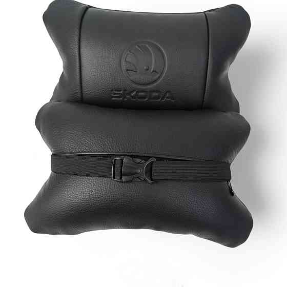 Подушка для сидіння для автомобільного крісла Skoda Шкода, Декоративні подушки з логотипом SC-28 Івано-Франківськ