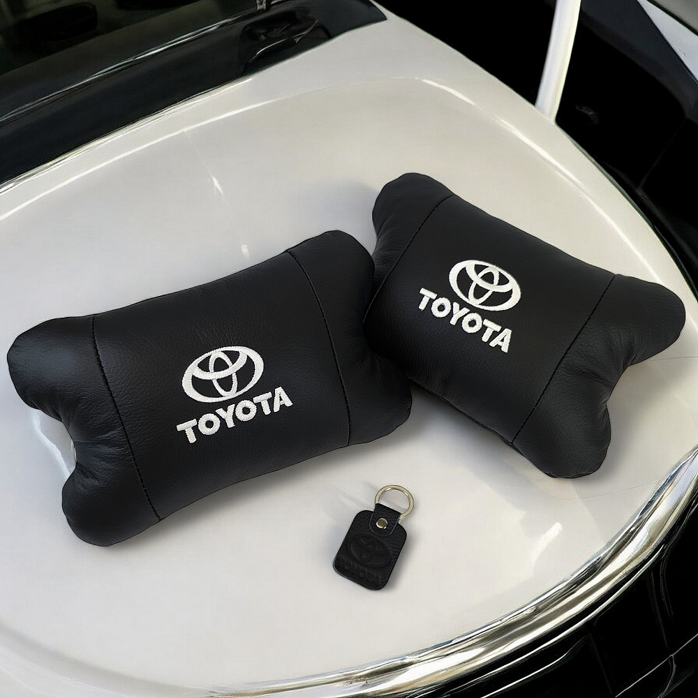 Подушка с логотипом бренда Toyota, Подушка для голови в авто, Подголовник для сиденья автомобиля KG-33 Львов - изображение 14