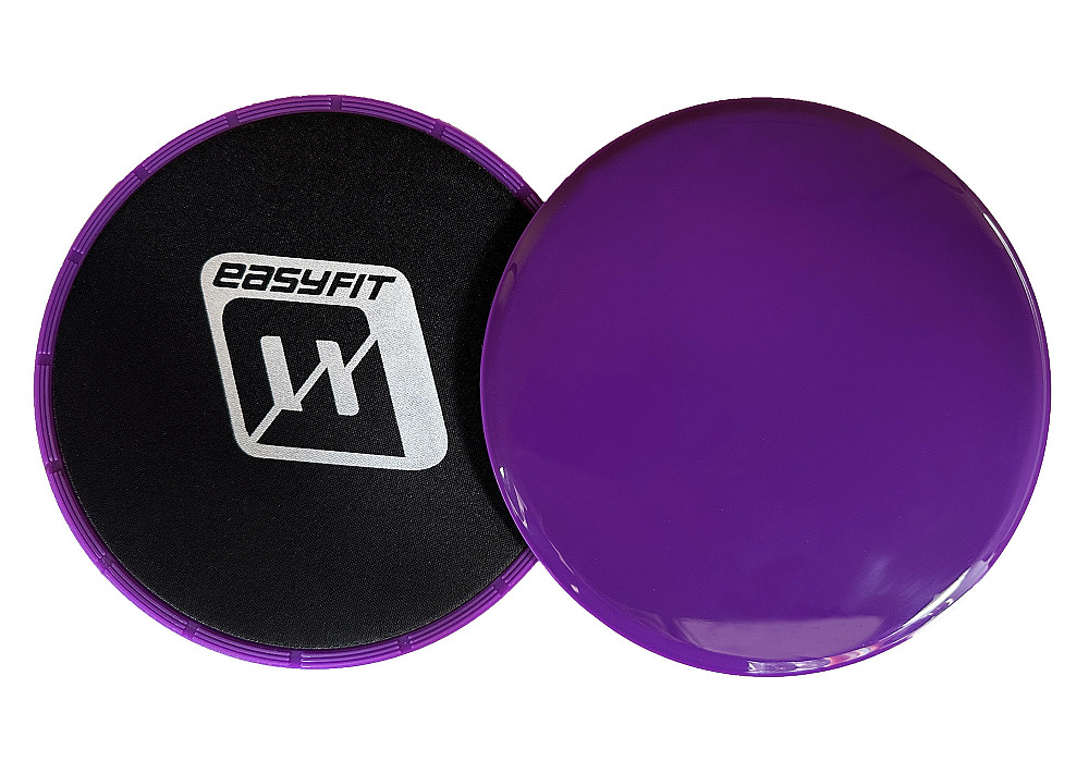 Диски для глайдингу EasyFit фіолетові (пара) Коломия - фото 1