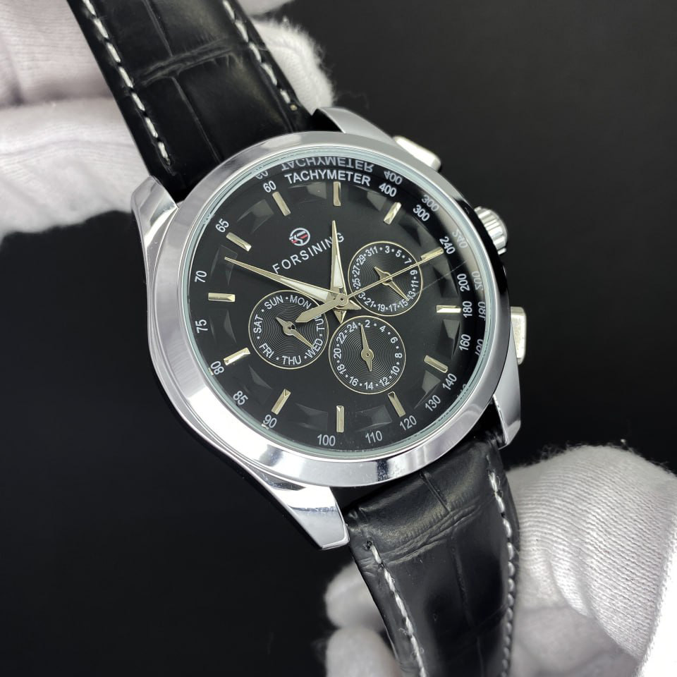 Forsining 6625 Silver-White Leather Киев - изображение 5