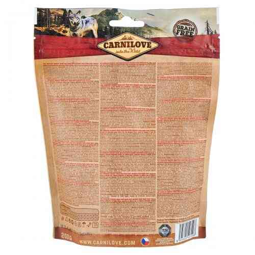 Лакомство Carnilove Dog Crunchy Snack Wild Boar with Rosehips для активных собак для быстрого восстановления с диким кабаном и ши Киев