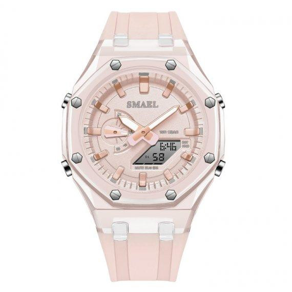 Жіночий наручний годинник Smael Princess (Рожевий) Вінниця - фото 5