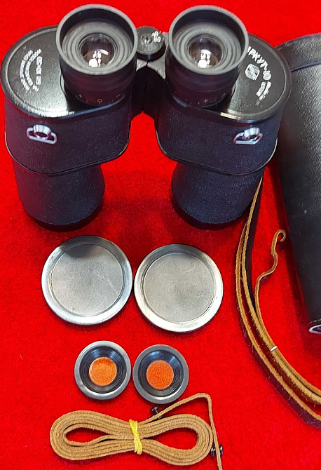 Шикарний Радянський бінокль з роздільним фокусування Беркут 10х50 Киев - изображение 6