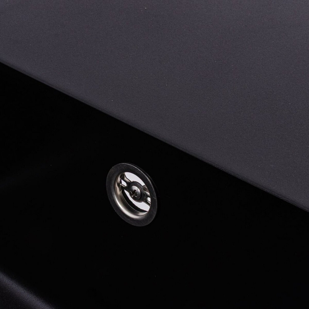 VALESO Гранітна мийка VALESO GALANS 7850 матова Чорна Коломия - фото 15