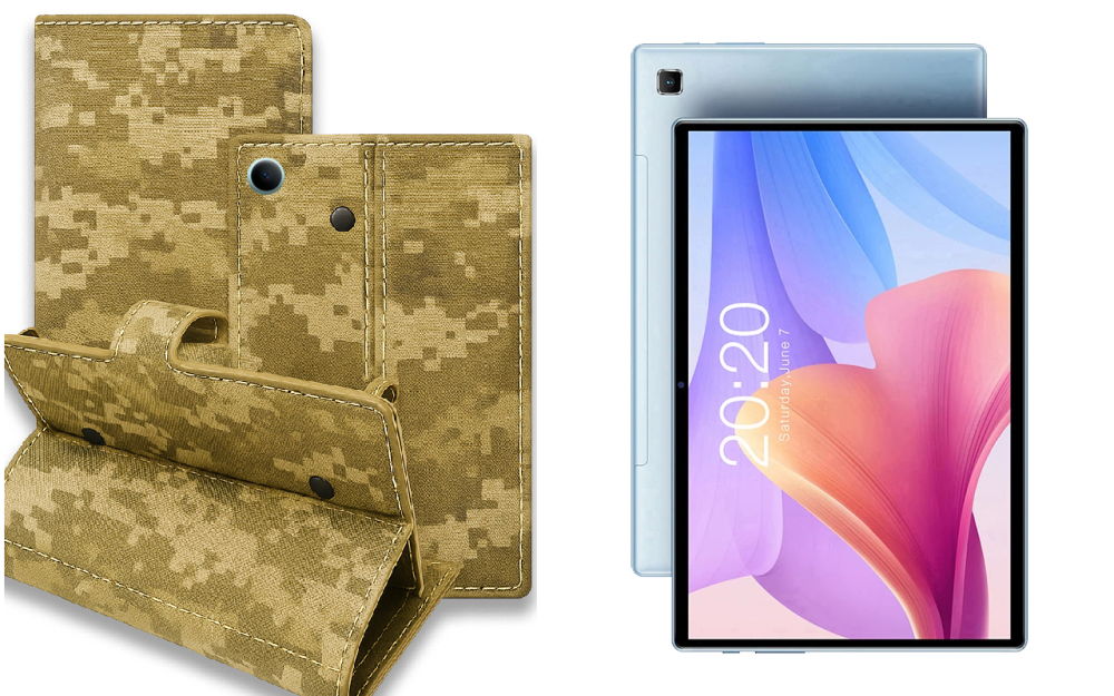 Книга-трансформер для планшета Teclast P20, P20 Hd, P20S, цвет Black Pixel Киев - изображение 1