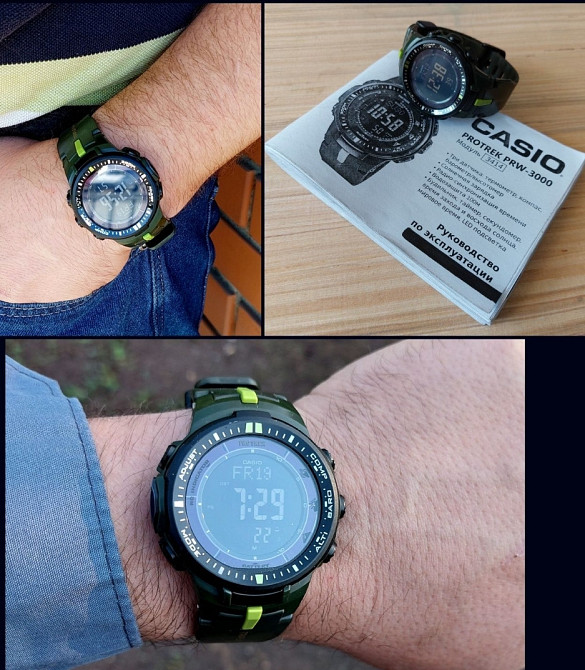 Туристичний CASIO ProTrek PRW-3000 Киев - изображение 1