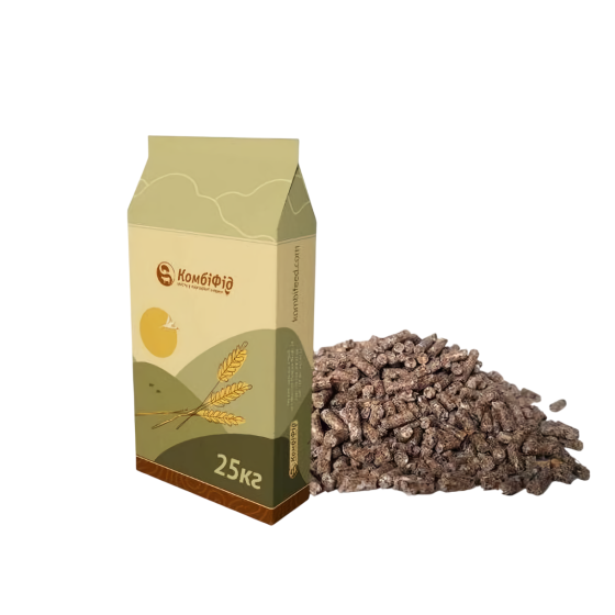 Готовий комбікорм Комбі карп 100% для риби багаторічки 25 кг, КомбіФід Вінниця