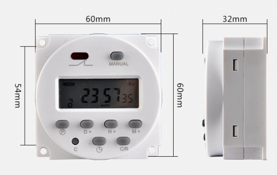 Программируемое недельное реле 220В для управления светом Киев