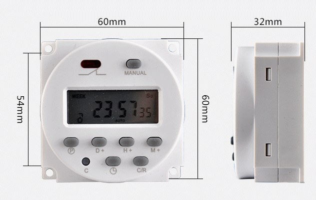 Программируемое недельное реле 220В для управления светом Киев - изображение 2