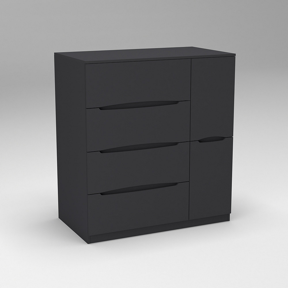 Комод Дельта №2, Антрацит, 1090/610/1200 Львів - фото 2