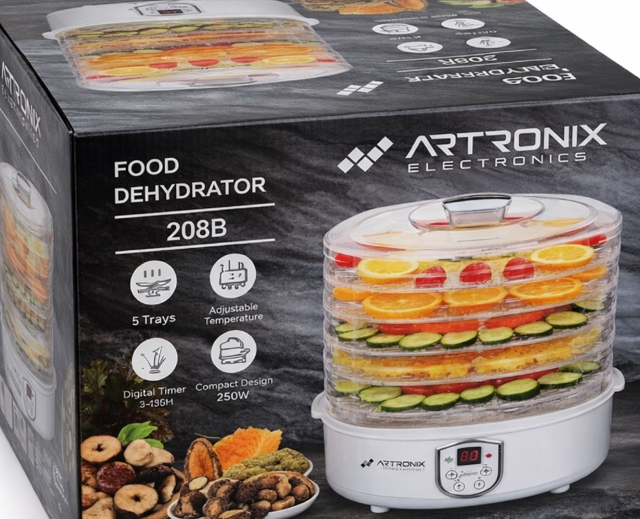Сушарка для продуктів Artronix з контролем температури. Харків - фото 5