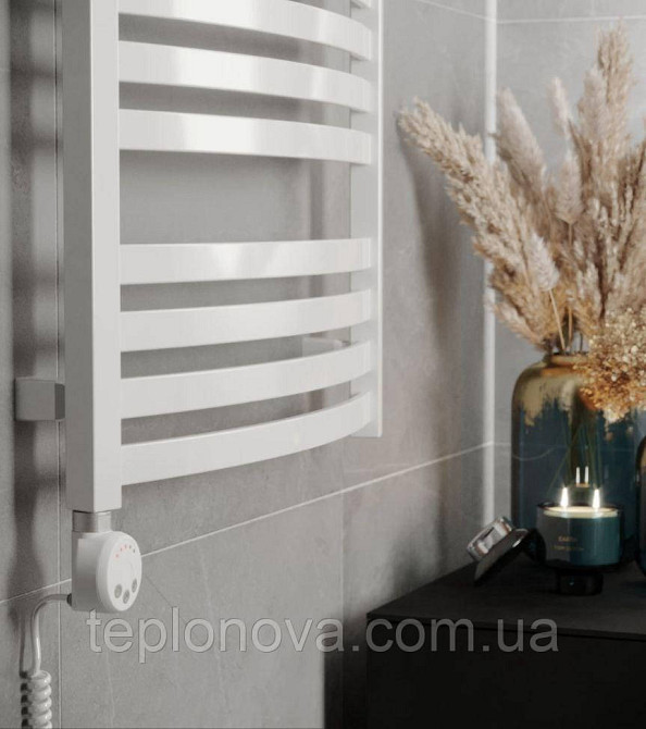 Електрична Рушникосушка Плоска Біла 1210х500 Terma Dorota Чернівці - фото 5