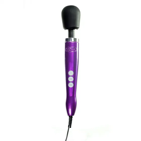 Вібромасажер DOXY Die Cast Purple, дуже потужний, живлення 220В, металевий корпус Львов