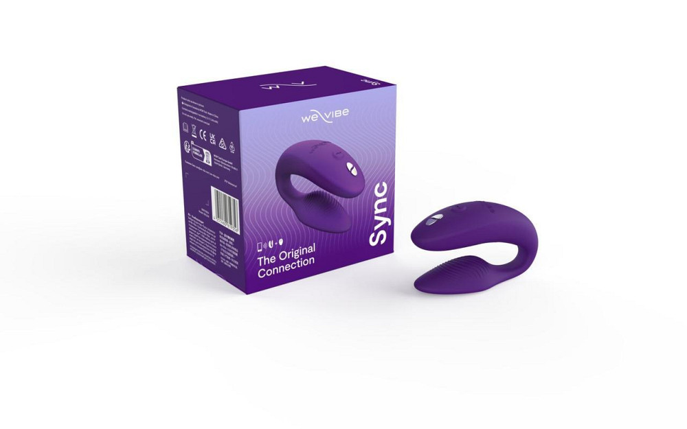 Смарт-вибратор для пар We-Vibe Sync 2 Purple, 10 виброрежимов, пульт ДУ Sex Aura Киев - изображение 8