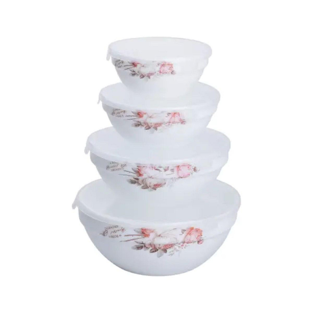 Набор фарфоровых пищевых контейнеров 4 шт 0,25/0,35/0,6/1,1л HP-7-713 Киев - изображение 2