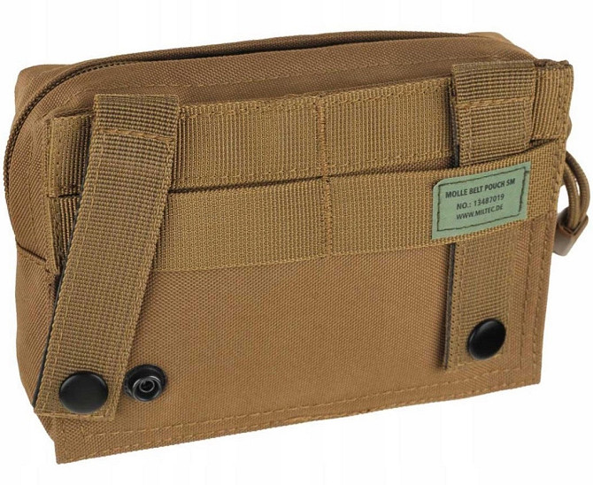 Универсальный Тактический Подсумок 1 литра с системой Molle Mil-Tec от Sturm (13487019) Coyote Нововолынск - изображение 9
