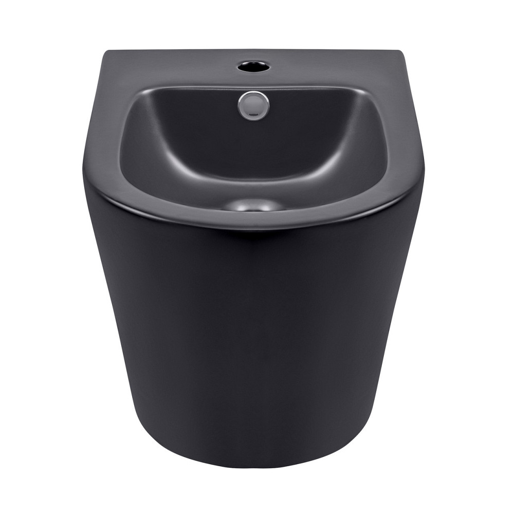 Біде підвісне Qtap Scorpio 515x360x345 Matt black QT1455053FMB Київ - фото 8