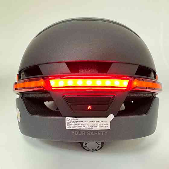 Захисний шолом Livall BH51M NEO (L) Black (57-61см), акустика, мікрофон, сигнали поворотів та стопів, додаток, пульт BR80, Київ