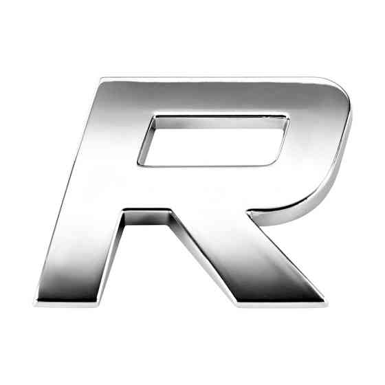 Наклейка 3 см Буква R Киев