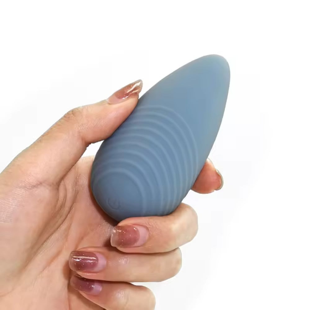 Вибратор для клитора с рельефом Sweet Em Velvet Lure, синий Sex Aura Киев - изображение 2